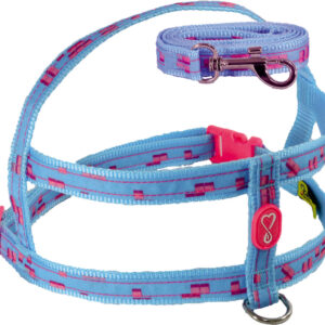 Peitoral + Guia P/ Cachorro Medio E Grande Porte, Adria