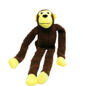 macaco de pelúcia para pet